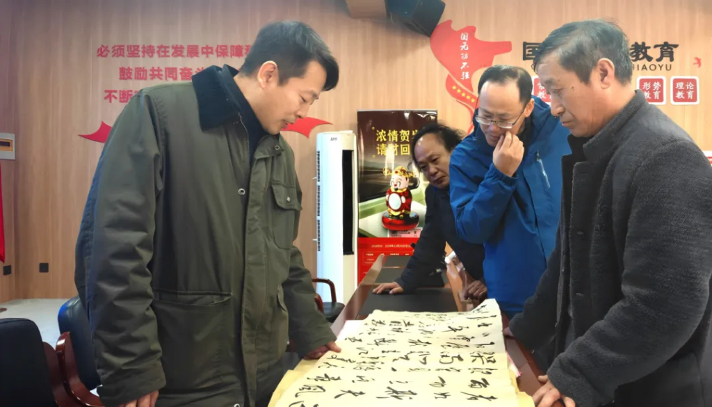 图片[3]-文明实践进基层 艺术惠民润心田——辽宁美术馆（辽宁画院）公益书画讲座走进辽中区皮家堡村-东北文化产业网