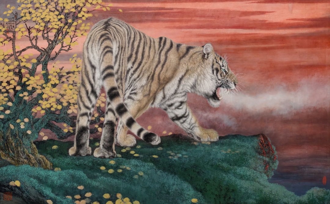 图片[17]-新展预告｜“虎啸山林静——冯大中诗书画作品展”即将启幕！-东北文化产业网