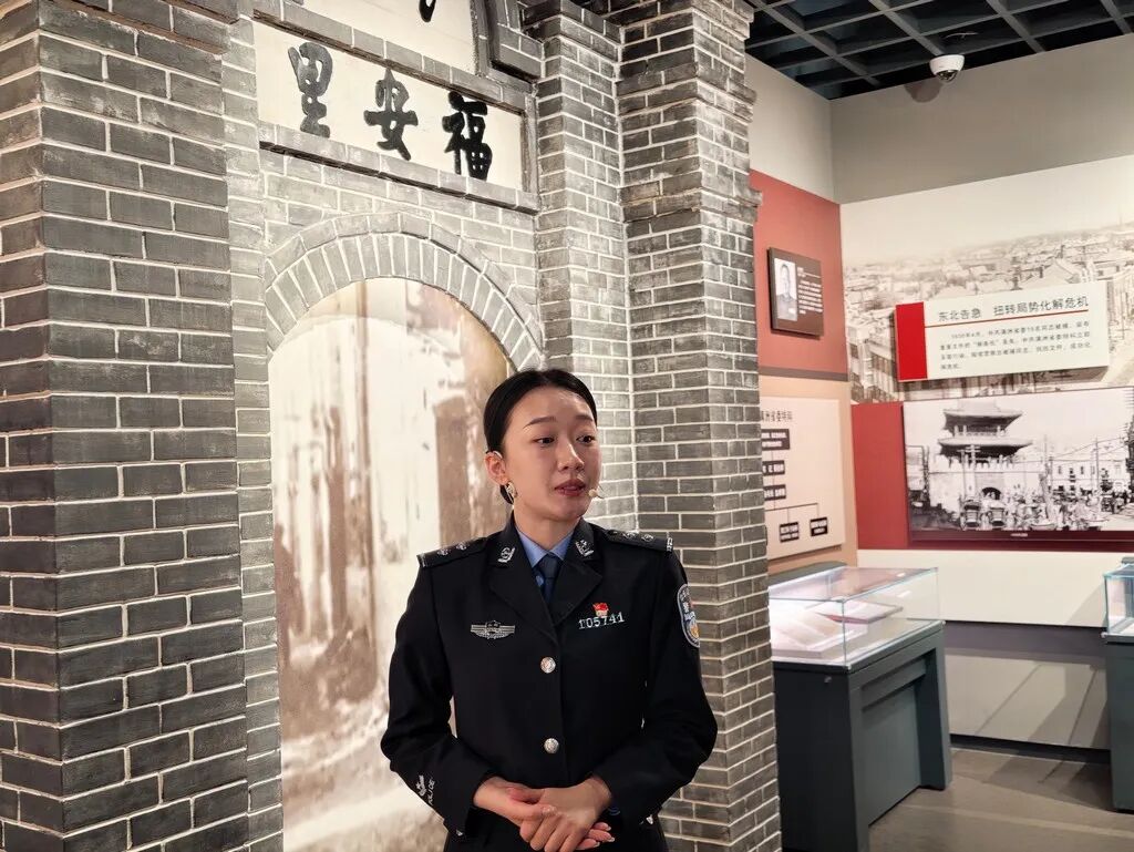 图片[10]-镂刻在警徽上的使命与誓言——记国防教育女子仪仗队参观学习之感-东北文化产业网
