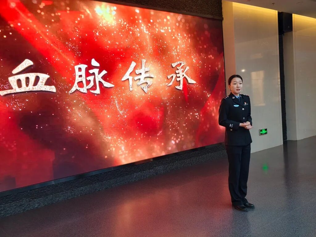 图片[11]-镂刻在警徽上的使命与誓言——记国防教育女子仪仗队参观学习之感-东北文化产业网