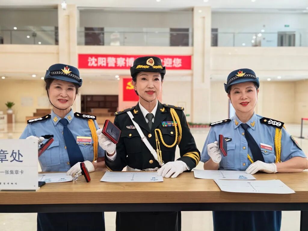 图片[3]-镂刻在警徽上的使命与誓言——记国防教育女子仪仗队参观学习之感-东北文化产业网