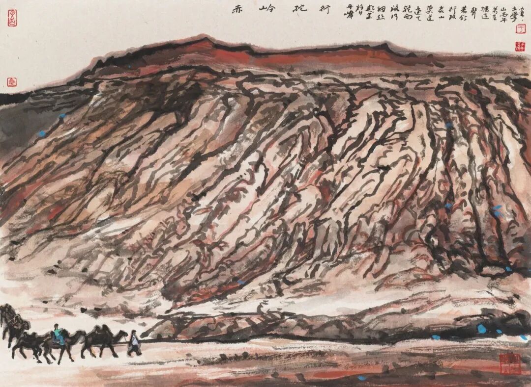 图片[34]-行遍天山南北 笔墨留住山河｜于立学新疆人物，景物写生感悟：-东北文化产业网