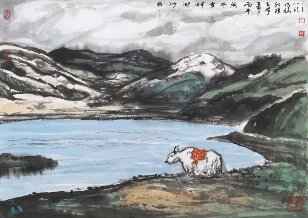 图片[33]-行遍天山南北 笔墨留住山河｜于立学新疆人物，景物写生感悟：-东北文化产业网