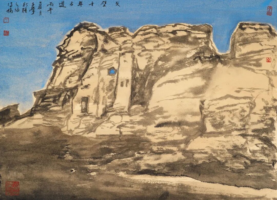 图片[28]-行遍天山南北 笔墨留住山河｜于立学新疆人物，景物写生感悟：-东北文化产业网