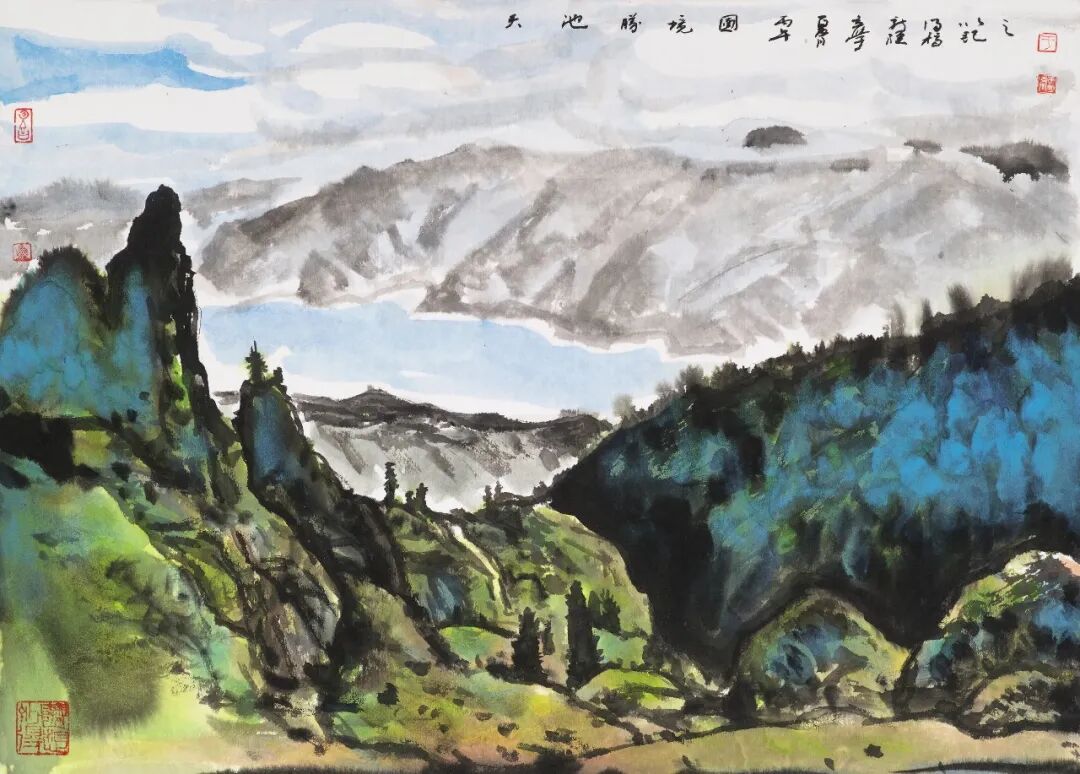 图片[15]-行遍天山南北 笔墨留住山河｜于立学新疆人物，景物写生感悟：-东北文化产业网