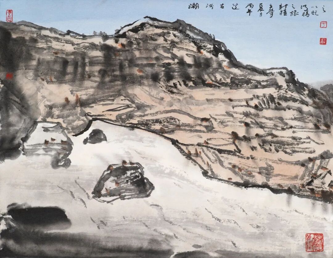 图片[35]-行遍天山南北 笔墨留住山河｜于立学新疆人物，景物写生感悟：-东北文化产业网