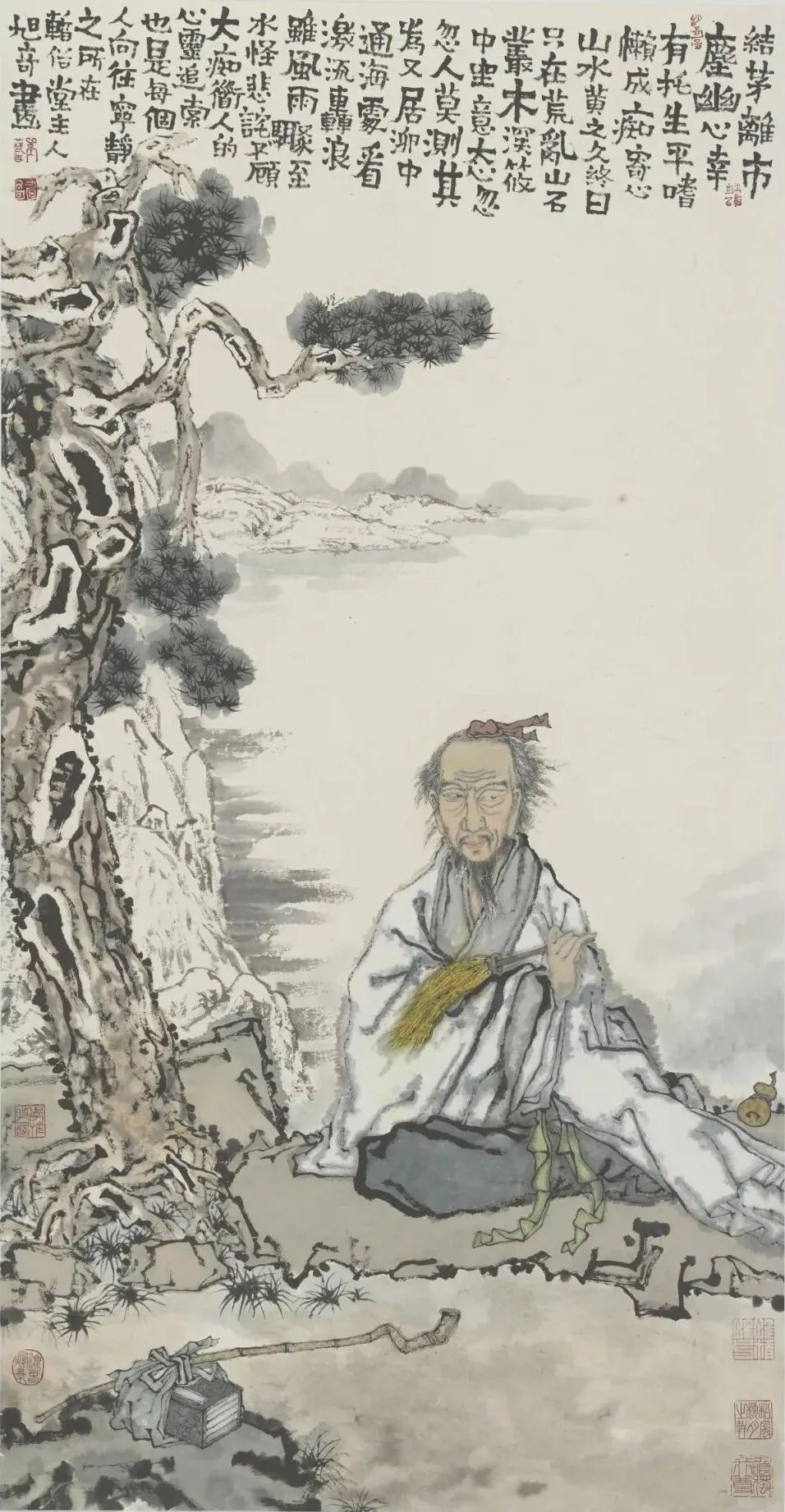 5. 高旭奇 《秋山招隐图》.jpg