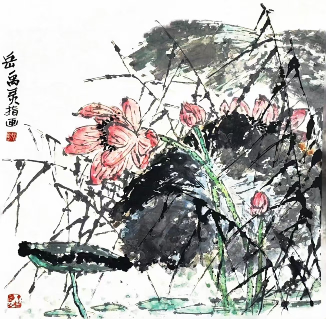 图片[25]-古梅吐艳，新荷竞秀——亓官良先生喜收高徒-东北文化产业网